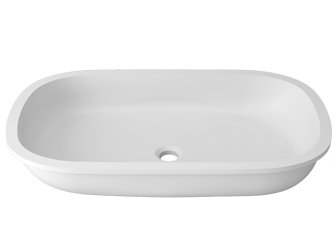 Porcelanosa UNIQUE Unique B814 - 68x38 E: Solid Surface Wastafels  